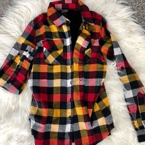 ❤️Blue Age Fall Plaid Flannel SALE price